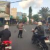 Bentuk Kepedulian Polri kepada Masyarakat, Personil Sat Binmas Rutin Laksanakan Strong Point Pagi