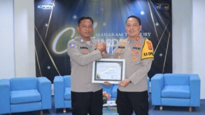 Polres Kutai Timur Raih Penghargaan Mahakam Treasury Award IKPA Sempurna, Periode Semester I Tahun 2025