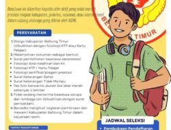 KONI Beltim Beasiswa Atlit Berprestasi