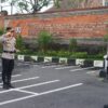 Sipropam Polres Karangasem Amankan Apel Kesiapan Pasukan yang Terlibat, dalam Ops Sikat Agung 2025