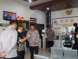 Tim Verifikasi Stamarena Polri Tinjau Pelayanan Publik Polres Aceh Timur