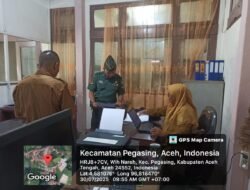 Babinsa Koramil 03/Pegasing Laksanakan Komsos dan Pendataan Warga Kurang Mampu di Desa Wih Nareh