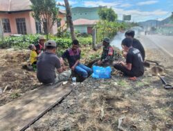 Babinsa Koramil Jagong Laksanakan Komsos dengan Warga Desa Jeget Ayu