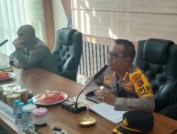 Kapolresta Pangkalpinang Paparkan Kesiapan Pengamanan Pilkada Dihadapan Kapolda Babel