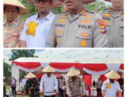 Polres Banjar Tanam Jagung Serentak, Dorong Ketahanan Pangan Nasional