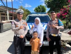 Polisi Wujudkan Ngidam Unik, Ibu Hamil Bahagia Keliling Takengon Naik Mobil Patroli