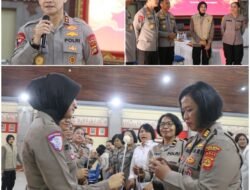 Kapolda Tinjau Kegiatan Suksma Ragaku, Berikan Motivasi Kepada PNPP Wanita Polda Bali 