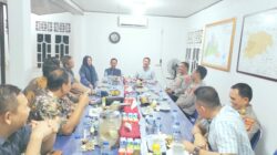 Kapolres Mesuji Bersama Para PJU Dan Kejari Bersilahturahmi Ke Rumah Dinas Bupati Mesuji