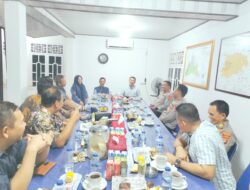 Kapolres Mesuji Bersama Para PJU Dan Kejari Bersilahturahmi Ke Rumah Dinas Bupati Mesuji
