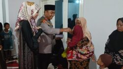 Kapolres Mesuji Melaksana Kan Syukuran Sekaligus Menyantuni Anak Yatim Piatu Di Rumah Dinas Nya