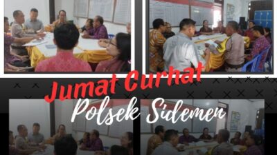 Melalui Jum’at Curhat  Bhabinkamtibmas Desa Sangkan Gunung, Seraf Keluh Kesah dan Aspirasi Masyarakat