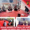 Melalui Program Jum’at Curhat,  Kapolsek Padangbai Ajak Penjual Tiket Online Waspadai Curanmor dan Narkoba 