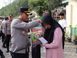 Wujud Cinta untuk Anak Yatim, Polres Aceh Tengah Berikan Bantuan Sembako dan Tali Asih