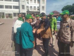 Wakil Bupati Bireuen terima Mahasiswa KKM dari Umuslim diserahkan kepada Camat Peusangan Selatan