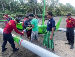 Polres Jembrana Gencarkan Patroli Pantai, Himbau Nelayan Waspadai Cuaca Ekstrim