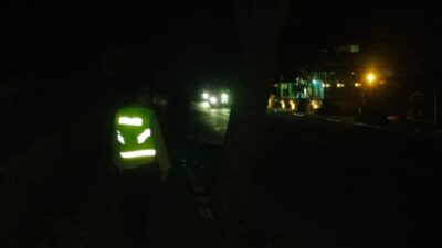 Wujudkan Sitkamtibmas Wilayah Obyek Wisata, Sat Polairud Polres Karangasem Intesifkan Blue Light Patrol
