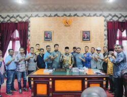 Gabungan Organisasi Wartawan audiensi dengan Bupati Bireuen terkait Perbup Momor 46 Tahun 2022