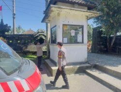 Rutinitas Personel Polsek Selat Gelar Patroli Dialogis, untuk Menjaga Keamanan Wilayah