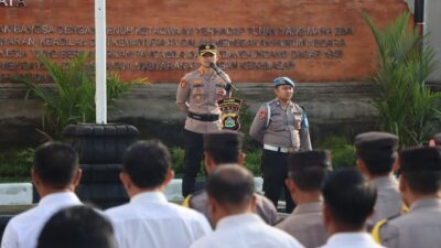 Kapolres Karangasem Apresiasi Kinerja Personel, Tekankan Kesiapan Kunker Kapolda Bali