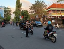 Bentuk Pelayanan Polri kepada Masyarakat, Sat Binmas Rutin Laksanakan Strong Point Pagi 