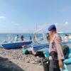 Antisipasi Cuaca Ekstrem, Polairud Polres Karangasem Gencarkan Patroli Dialogis di Pesisir Pantai Ujung