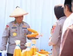 Bukti Nyata Seluruh Komponen Bangsa Wujudkan Swasembada Pangan, Penanaman Jagung Bersinergi dengan Ponpes