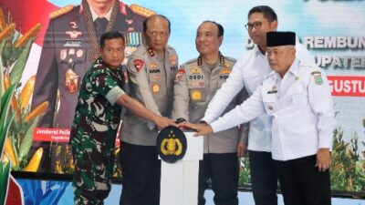 Polri Resmikan 8 SPPG Operaional dan Groundbreaking 205 Unit serentak di Seluruh Indonesia, untuk Akselarasi Program MBG
