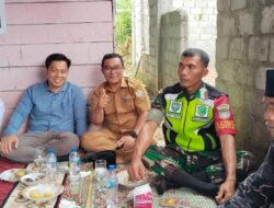 Babinsa Koramil 05 Linge Hadiri Pengajian Bulanan di Desa Umang Bersama Wakil Bupati