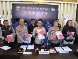 Polres Aceh Tengah Ungkap Berbagai Kasus Besar: Korupsi, Curanmor, Narkotika hingga Pemerkosaan