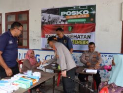 Bakti Kesehatan Sambut HUT RI ke-80, Polres Aceh Tengah Berikan Layanan dan Pengobatan Gratis
