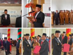 Bupati Humbahas Kukuhkan Puluhan Pejabat Baru – Tegaskan Amanah, Integritas, dan Pelayanan Prima