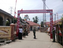 Menyambut HUT yang Ke 80 Personel Koramil 05/STB Berkerjasama