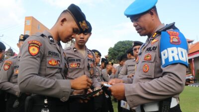 Tingkatkan Citra Polri, Ratusan Personel Polda Bali Menjadi Sasaran Gaktibplin