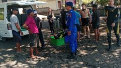 Rutinitas Patroli Sat Polairud Polres Karangasem Sambangi Pesisir dan Kawasan Wisata Tirta, dalam Menjaga Keamanan Wilayah Pantai