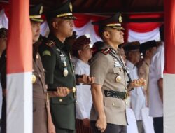 Kapolres Karangasem Bersama Forkompinda, Hadiri Upacara Peringatan Hari Jadi Provinsi Bali dan Hari Pramuka