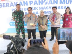 Kapolda Sumsel Lepas Kick Off Gerakan Pangan Murah Polri di Palembang