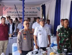 Kapolres Karangasem Ikuti Kick Off Launching Gerakan Pangan Murah Nasional, Via Zoom Meeting