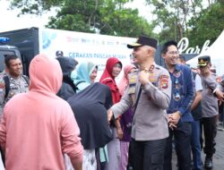 Polda Babel Gelar Gerakan Pangan Murah Di Bhaypark, Bantu Warga Beli Beras Harga Terjangkau