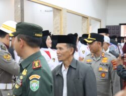 Kapolres Aceh Tengah Hadiri Pengukuhan Paskibraka, Beri Dukungan dan Motivasi