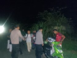 Antisipasi Kejahatan pada Malam Libur, Polsek Rambang Laksanakan Kegiatan Rutin Yang Ditingkatkan (KRYD) dan Patroli