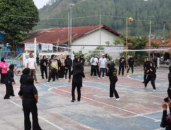 Bhayangkari Samapta Polres Aceh Tengah Sabet Juara 1 Turnamen Volly Ball HKGB ke-73