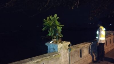 Satuan Polairud Polres Karangasem Gelar Blue Light Patrol, di Pesisir dan Kawasan Obyek Wisata Candidasa