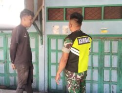 Babinsa Koramil 06/Jagong Gelar Komsos Bersama Warga di Desa Jagong Jeget