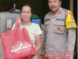 Polsek Selat Gelar Minggu Kasih, Bersama Warga Banjar Dinas Muncan Desa Muncan, Kec. Selat