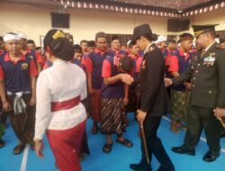 Kapolres Jembrana Hadiri Upacara Pemberian Remisi HUT ke-80 RI, di Rutan Kelas IIB Negara