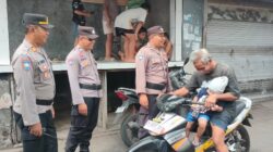 Satgas Preemtif Polres Karangasem Laksanakan Cooling Sistem Patroli Dialogis, di Desa Adat Bugbug