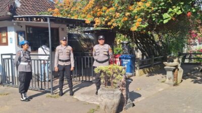 Pastikan Kesiapsiagaan Personilnya Sipropam Polres Karangasem, Lakukan Pengecekan Personel yang Terlibat dalam Pengananan di Kawasan Wisata