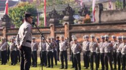 Polda Bali Gelar Apel Kesiapan Personel, Siap Amankan FBI NAA yang Dihadiri 165 Orang dari 29 Negara
