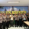 Usai Apel Pagi, Kanit Reskrim Polsek Bebandem Temu Pamit Pindah Tugas
