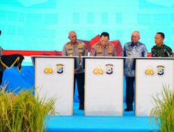 Dukung Program MBG, Kapolri Resmikan dan Groundbreaking SPPG di Kalsel